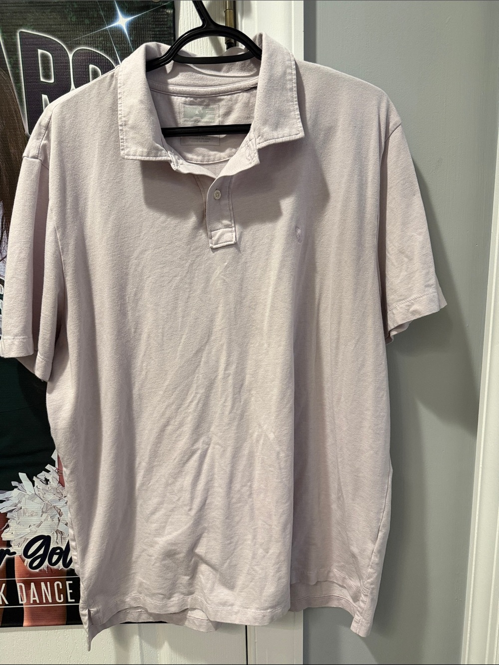 AE Men's Light Lavender Polo Shirt size XL